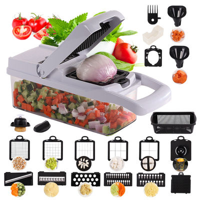 Herramientas de cocina verde/gris Cortador de verduras multifuncional para 2023