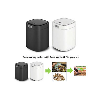 Clasificación de eficiencia energética Clase A Dispositor de residuos alimentarios para el hogar Compostador de cocina 2.5L