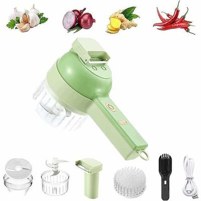 Europa portátil 4 en 1 cortador de verduras juego inteligente gadget cortador eléctrico chopper de cocina