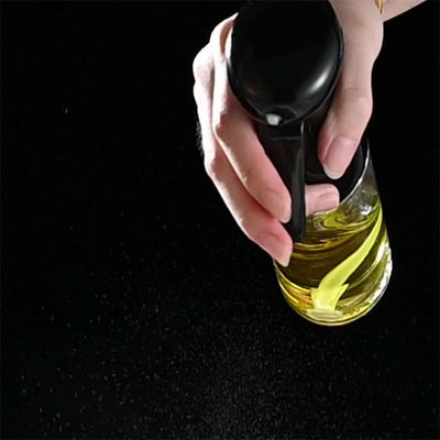 Dispensador de aceite de oliva de vidrio de plástico para cocinar