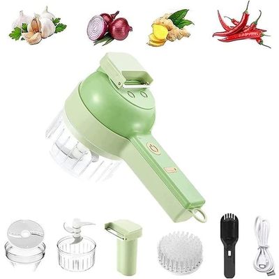 ABS PP PC Chopper de cocina de acero inoxidable Europa 4 en 1 para cortar verduras