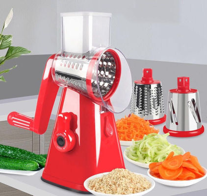 Cucina sostenible Cortadora manual de acero inoxidable multifunción para frutas y verduras