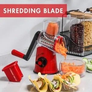 Cucina sostenible Cortadora manual de acero inoxidable multifunción para frutas y verduras