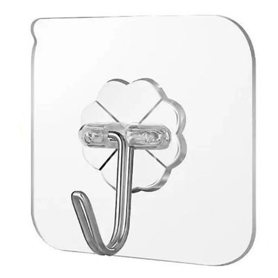 Tipo de patrón sólido gancho de puerta de succión para una organización de pared robusta y confiable