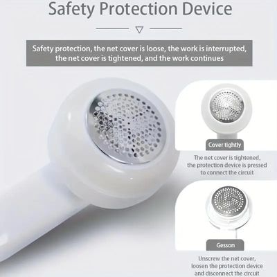 Aparato de afeitar de tela portátil recargable USB para suéteres, cortador de ropa, limpiador de piel y pelo