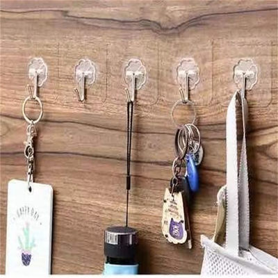 Tipo de patrón sólido gancho de puerta de succión para una organización de pared robusta y confiable