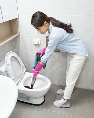 Mini bomba de baño de logotipo personalizado para desobstruir los inodoros ABS de acero inoxidable de caucho de nylon