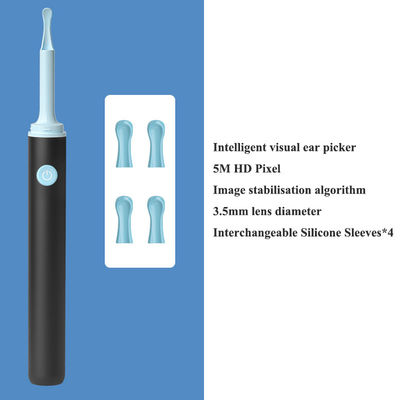 Rodas inteligentes de limpieza de oído visual con cámara médica Endoscopio para otros productos químicos domésticos