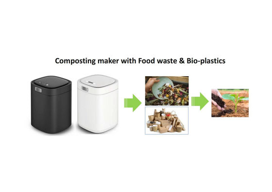 Eliminación de basura de alimentos de cocina inteligente con sistema de molienda automática inversa y motor de 500 hp
