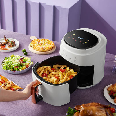 6L 3L pantalla táctil freidora de aire doble freidora eléctrica de profundidad horno Smart Rack sin aceite freidora de aire de plástico