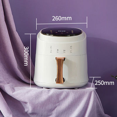 6L 3L pantalla táctil freidora de aire doble freidora eléctrica de profundidad horno Smart Rack sin aceite freidora de aire de plástico