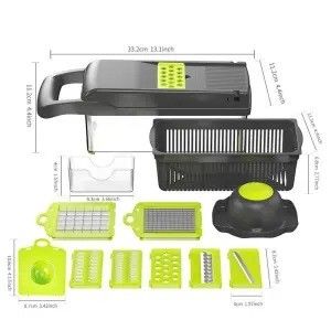 Cortador de verduras multifuncional La combinación perfecta de funcionalidad y estilo