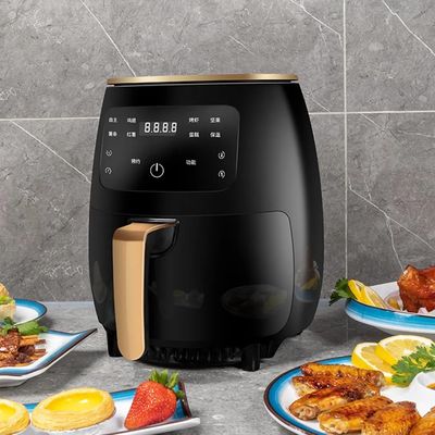 Horno de freidora de aire comercial de 110 V libre de aceite 4 kg Capacidad para Kithcen/Camping/Picnic/Party