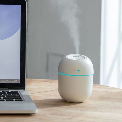Lámpara de luz nocturna LED Humidificador de aire ultrasónico con función de aromaterapia para el hogar y el coche