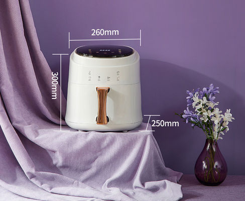 Pantalla táctil inteligente de 8L de 1400W Fritar eléctrico sin aceite Fritar con aire caliente Adecuado