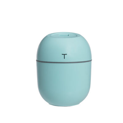 Mini Humidificador de aire portátil de ultrasonido con lámpara nocturna LED y difusor de aroma rosa