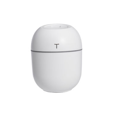 Mini Humidificador de aire portátil de ultrasonido con lámpara nocturna LED y difusor de aroma rosa