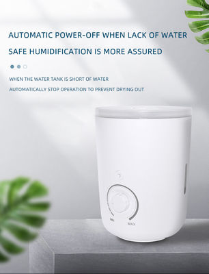 Humidificador de aire de 3.0L con apagado automático inteligente y luz nocturna colorida para un sueño tranquilo