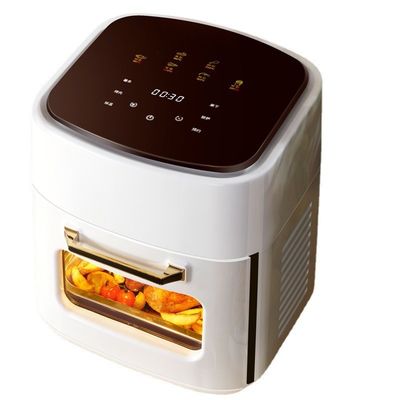 1201W-1500W Fritar de aire comercial de voltaje digital 12L 15L sin aceite con mini rack