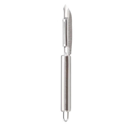 Dispositivos de cocina Conjunto de 6 piezas de acero inoxidable Cuchillo de fruta y verdura para pelar multifuncional