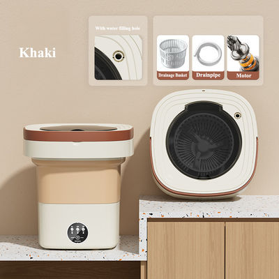 Lavadora de plástico totalmente automática, portátil, mini, plegable, para calcetines de ropa interior