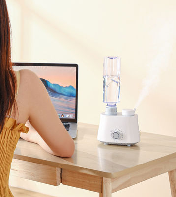 Silencio USB Mini portátil H2O botella de agua humidificador de aire de aerosol para escritorio en el hogar