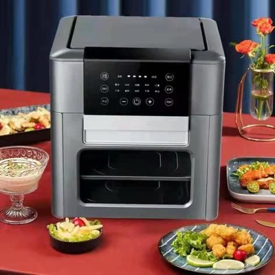 Cocinera Electric Fritadora 12L 15L Fritadora de aire Horno con termostato de control digital