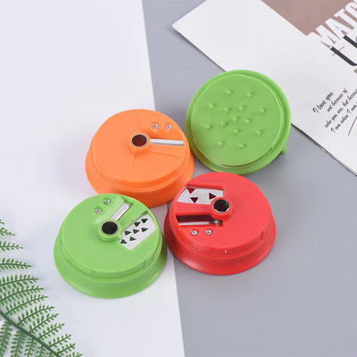 Spiralizer Crujo y fino Julienne corte conjunto 3 en 1 cortador manual de verduras para naranja