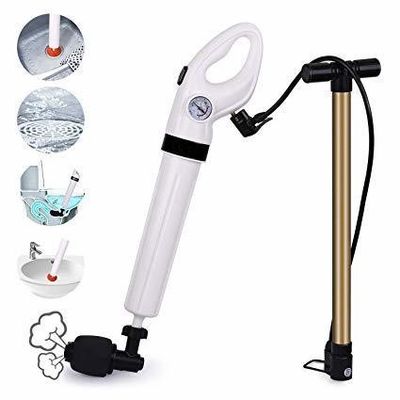 Pulsador de baño de goma ABS para 930g Desbloqueador de drenaje y Blaster de aire de alta presión