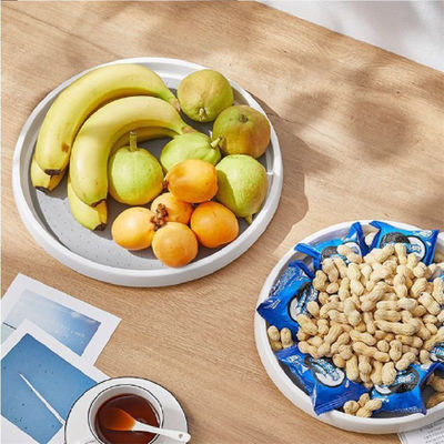 Organizador de placas giratorias de plástico para artículos de especias y colocación de frutas Tipo de pie