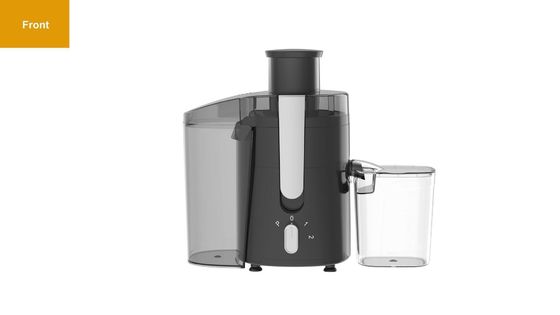 Exprimidor centrífugo de frutas con cuchilla de acero inoxidable automático comercial para fanáticos de batidos