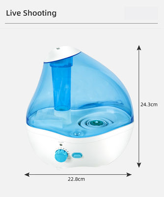 Humidificador ultrasónico silencioso de 28dB para dormitorios y humidificadores de aire de niebla fría