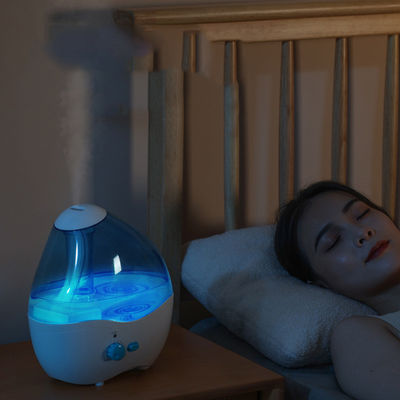 Humidificador ultrasónico silencioso de 28dB para dormitorios y humidificadores de aire de niebla fría