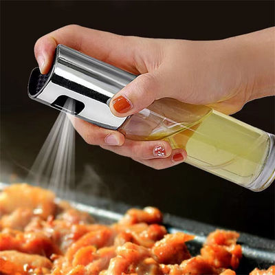 304 Acero inoxidable Sprayer de aceite atomizado botella de aceite portátil Spray para cocina en el hogar