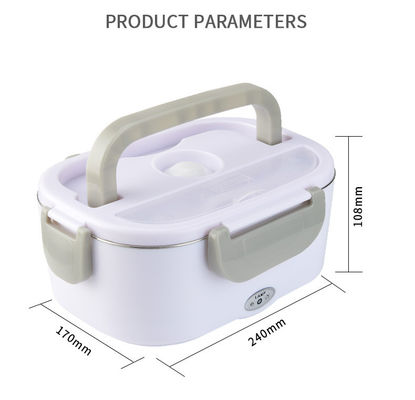 1.5L Capacidad Acero inoxidable Alimentos eléctricos más calientes Caja de almuerzo para sus comidas en movimiento