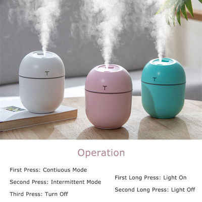 Humidificador de dormitorio de colores con aromaterapia de aceites esenciales y luces LED