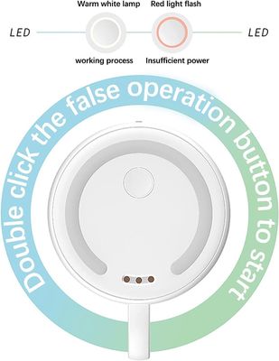 NO Mini juicer controlado por la aplicación de plástico de la taza USB portátil mezclador para batidos y batidos