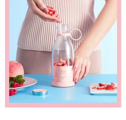 NO Mini juicer controlado por la aplicación de plástico de la taza USB portátil mezclador para batidos y batidos