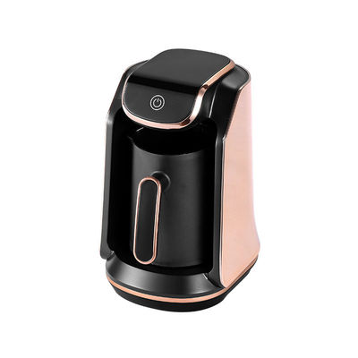 Máquina de café eléctrica turca de servicio único con filtro reutilizable y placa de calentamiento