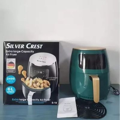 4.5 / 6L Fritadora de aire de capacidad para hacer fritar alimentos sin aceite Control digital de toque único