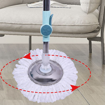 Wringer de acero inoxidable de 360 giros fácil limpieza ciclón de limpieza de piso de la fregona y el cubo de juego