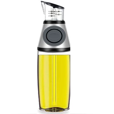 OEM ODM 500 ml de vinagre de oliva Dispensador de vidrio de aceite de cocina Dispensador de botella de aceite de cocina