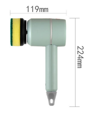 Cepillo eléctrico de limpieza para limpieza sostenible de cocina y baño USB recargable