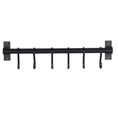 Novedad Ganchos 30cm Varilla de metal no perforada Almacenamiento de especias para colgar utensilios de cocina