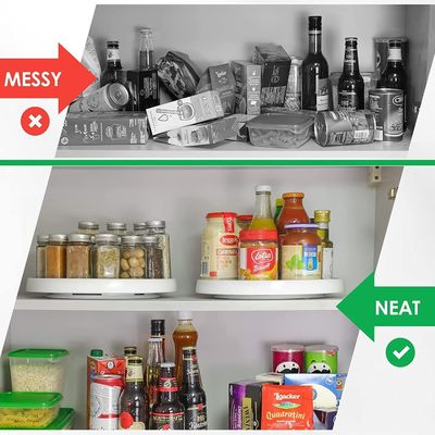 Estante de especias antiderrapante de plástico pequeño para la cocina
