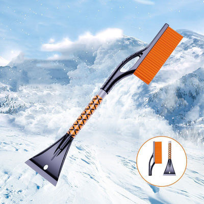 Cepillo de limpieza multifuncional para automóviles Logotipo personalizado Pala de nieve raspador de hielo Cepillo de nieve