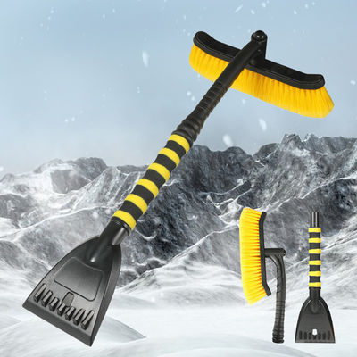 Cepillo de limpieza con pala desmontable para deshielo y remoción de nieve de automóviles