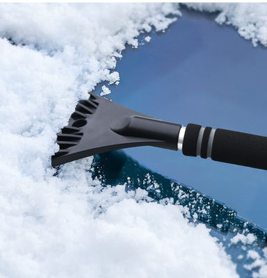 Cepillo de limpieza con pala desmontable para deshielo y remoción de nieve de automóviles