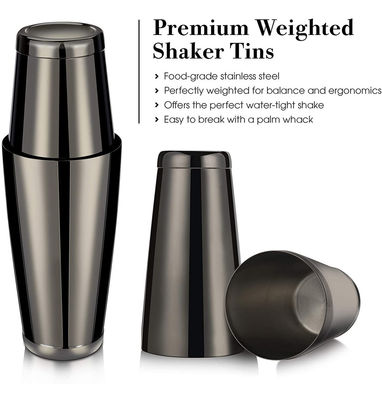 Diseño clásico de 11 piezas Kit de bartender Cocktail Set de fumador de 750 ml / 600 ml para la fabricación
