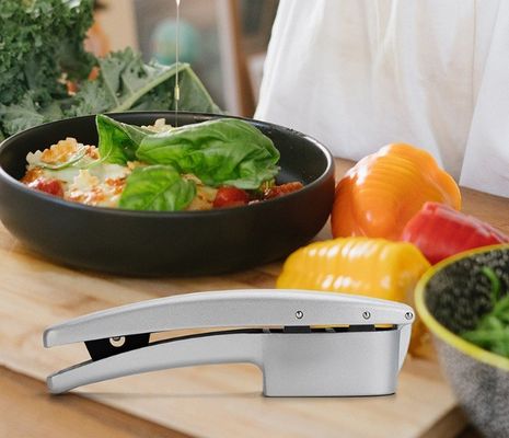 Muestra gratuita 2 en 1 Prensa manual de ajo Mincer Kitchen Garlic Chopper Slicer Portable Garlic Grinding Crusher Masher Maker Herramientas de vegetales
